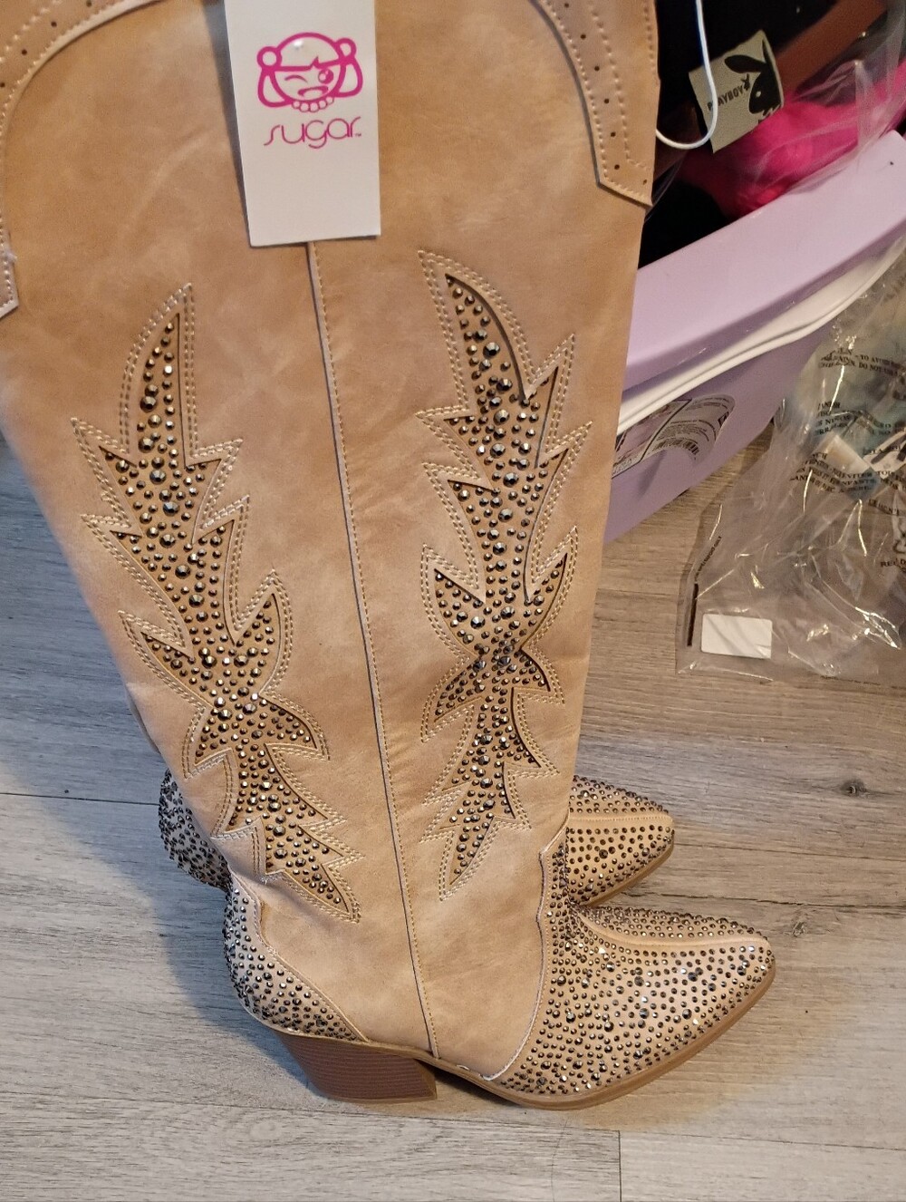 Women's Rhinestone Western Boot✨ - Picture 10 of 10